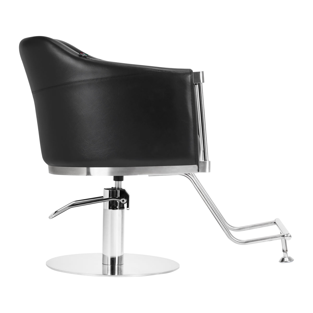 Gabbiano hairdressing chair Burgos black - BVShop
