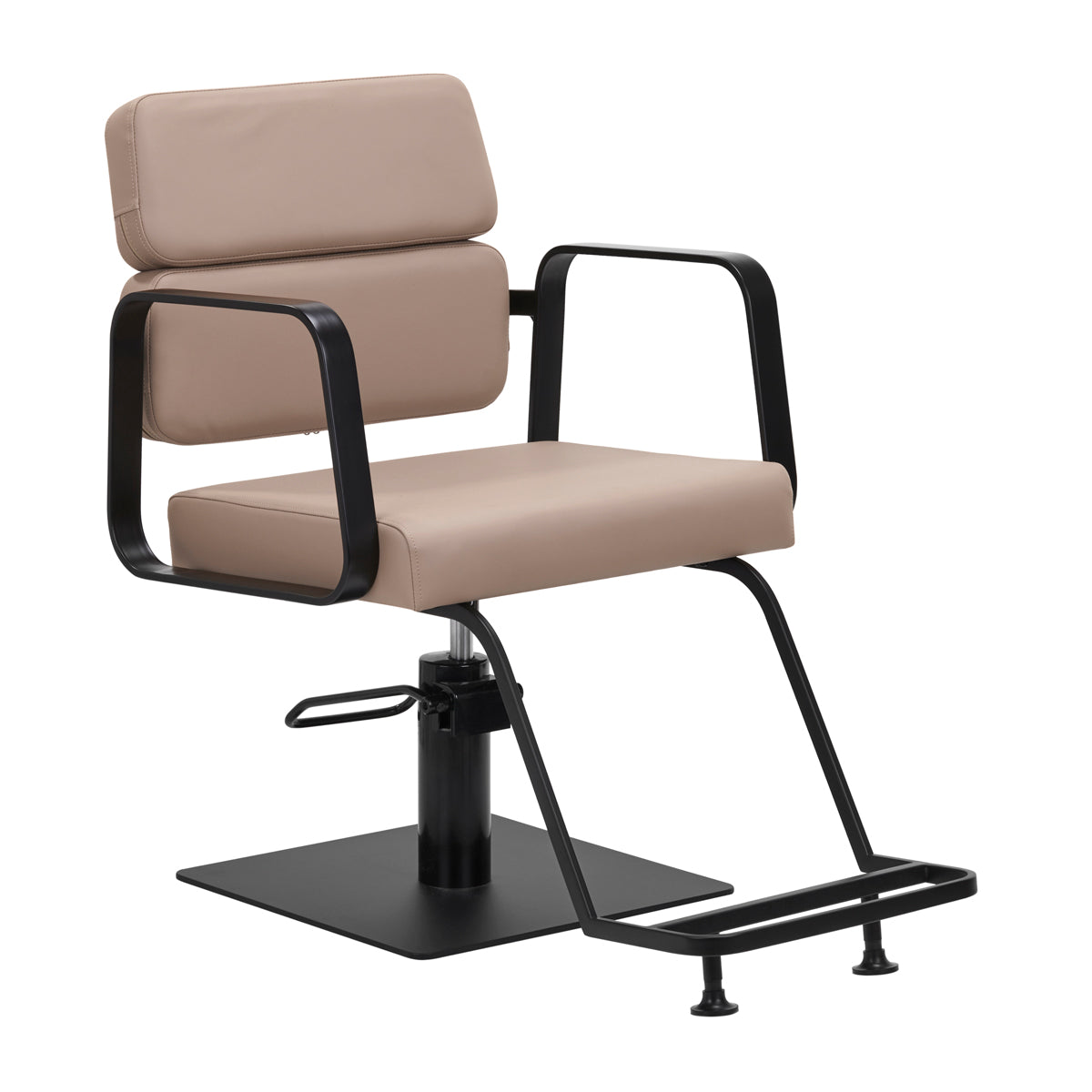 Gabbiano Porto-BM hairdressing chair black beige - BVShop