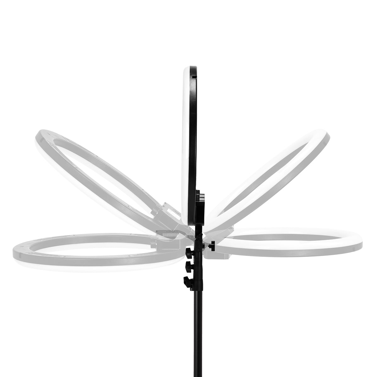 GLOW 18" bsc RGB ring lamp with 45W tripod - BVShop