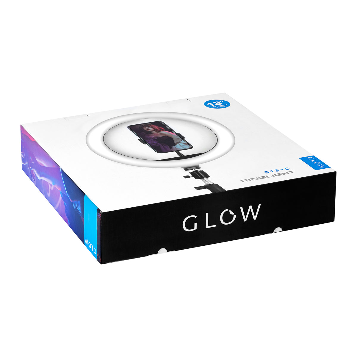 GLOW ring lamp ring 13" bsc with tripod 10W - BVShop
