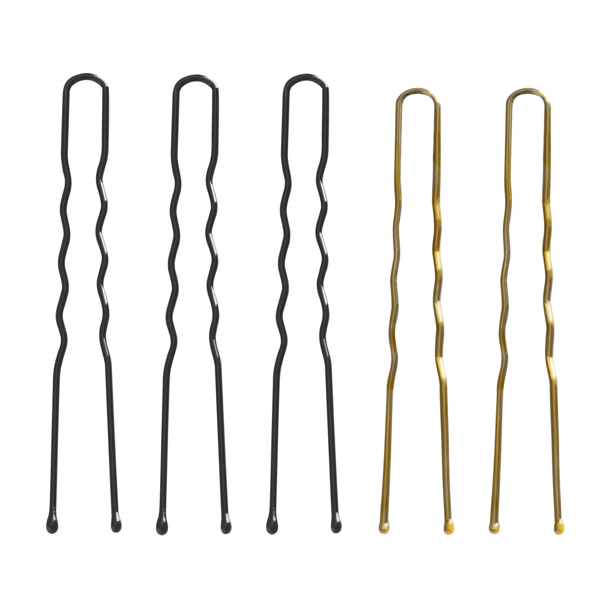 HAIRDRESSING BUNS FOR HAIR E-56 200 PCS. MIX - BVShop