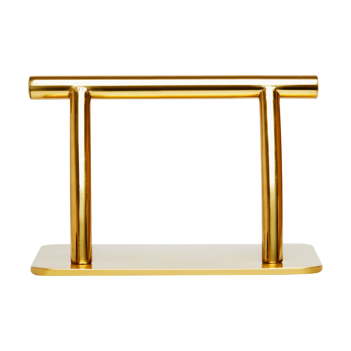 Hairdressing footstool L005S gold - BVShop