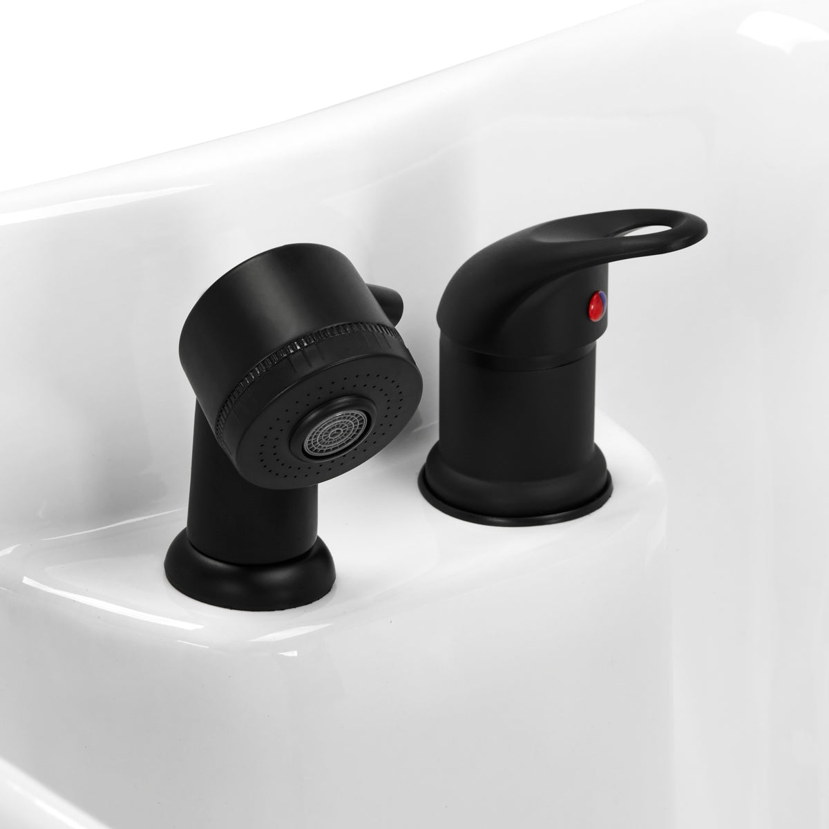 Hairdressing wash unit Turyn black - BVShop