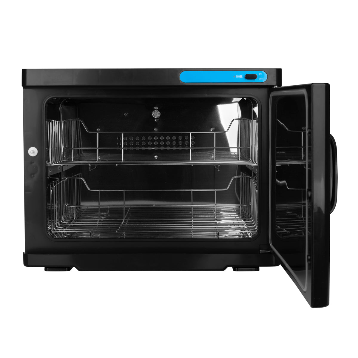 Hand towel warmer with uv-c 23l black sterilizer - BVShop