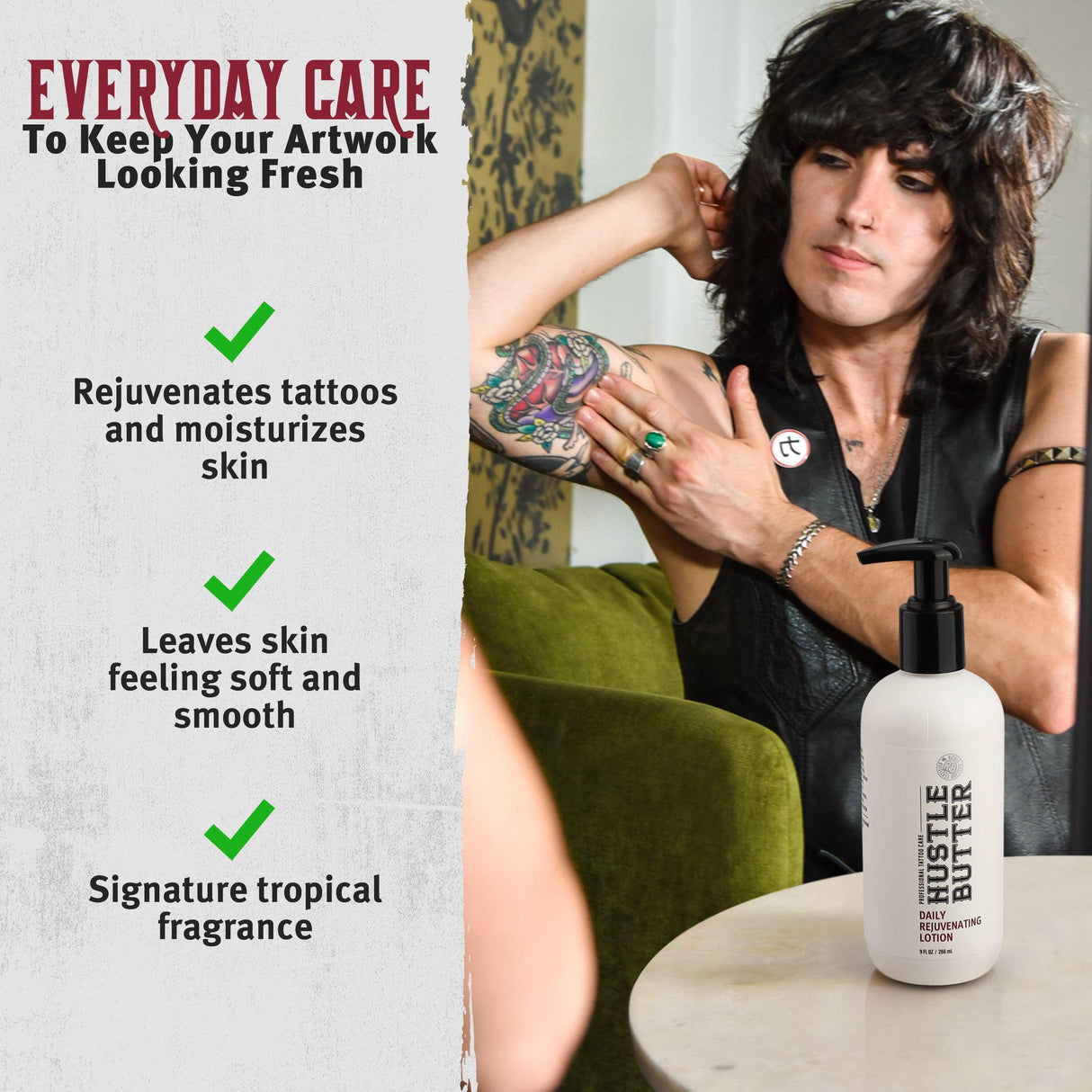 Hustle Butter Daily Rejuvenating Lotion 295ml - BVShop