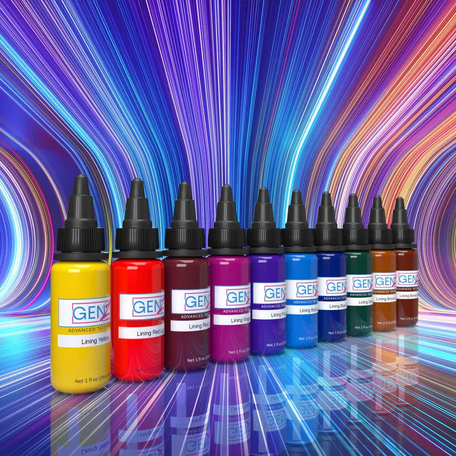Intenze GEN-Z Lining Colour Pigment Set 10x30ml - BVShop