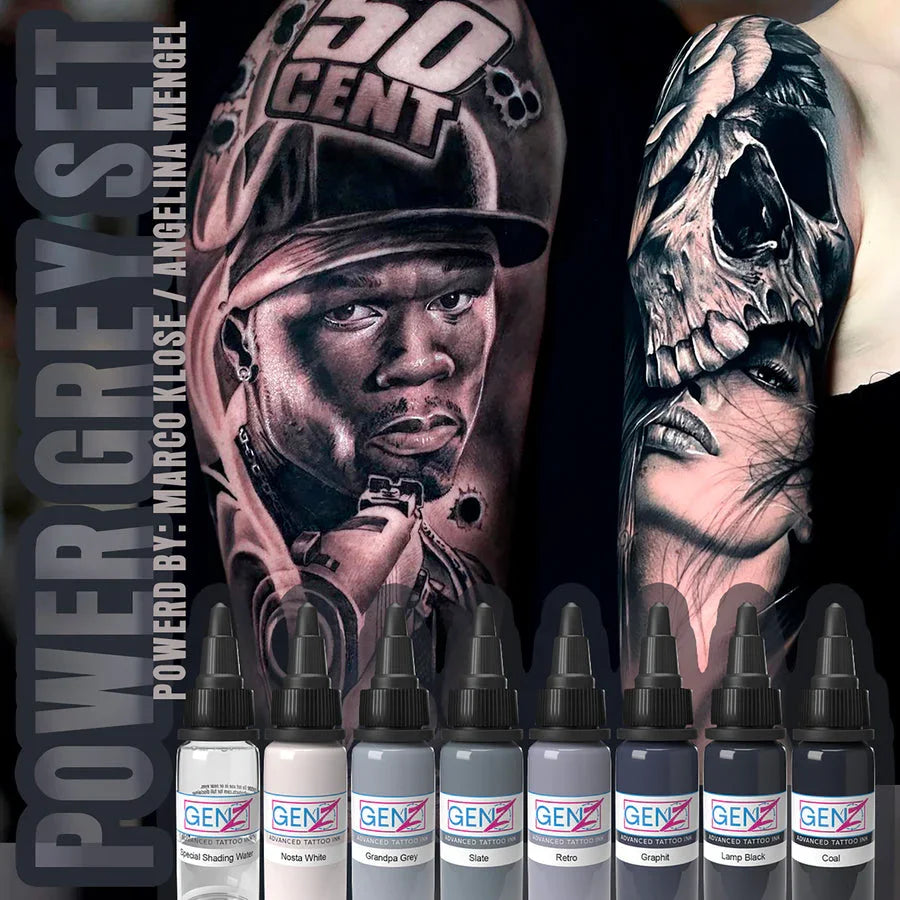 Intenze GEN-Z Power Grey Set by Angelina Mengel/Marco Klose 8x30ml - BVShop