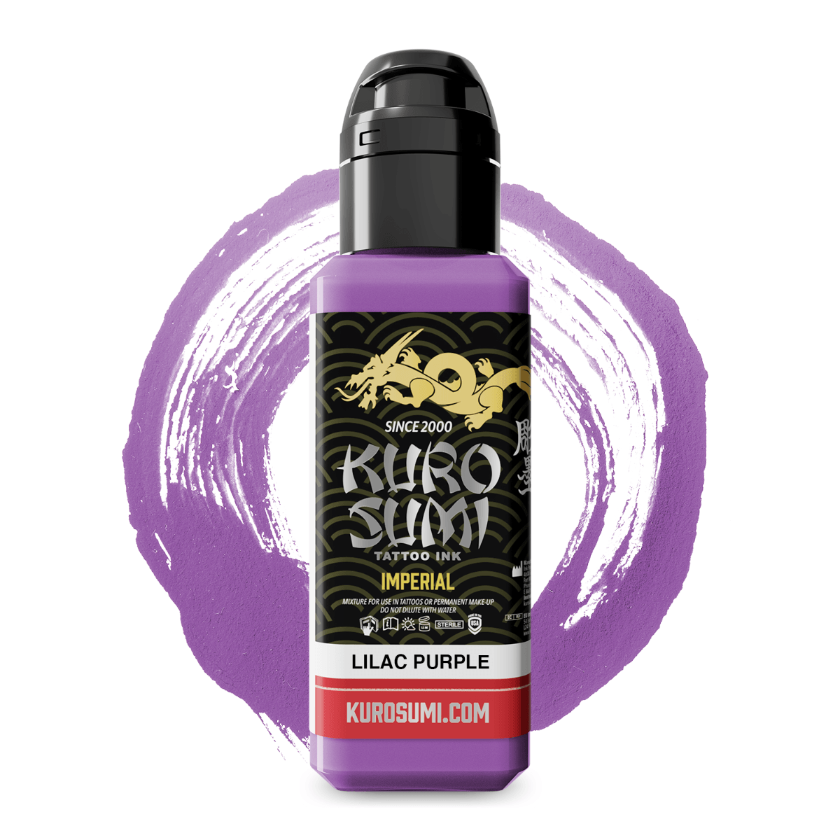 Kuro Sumi Imperial Tattoo Ink Lilac Purple - BVShop