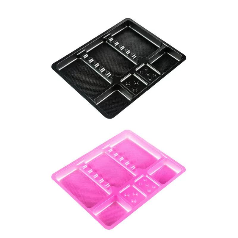 Kwadron Disposable Plastic Instrument Tray Black and Pink 100pcs - BVShop