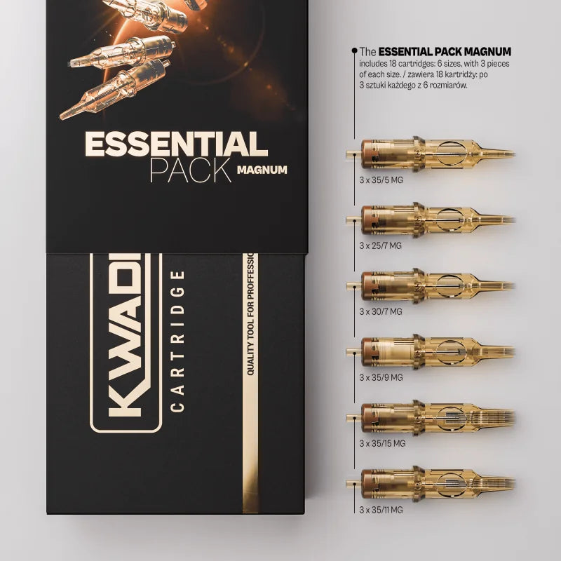 Kwadron Cartridge System Magnum Essential Pack 18 pcs. - BVShop