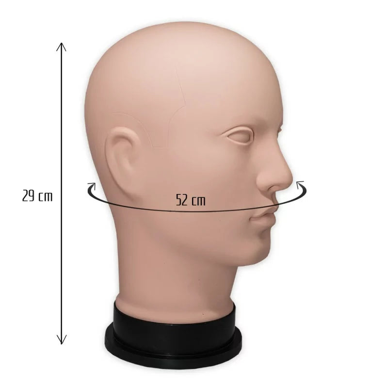 Man mannequin head - BVShop