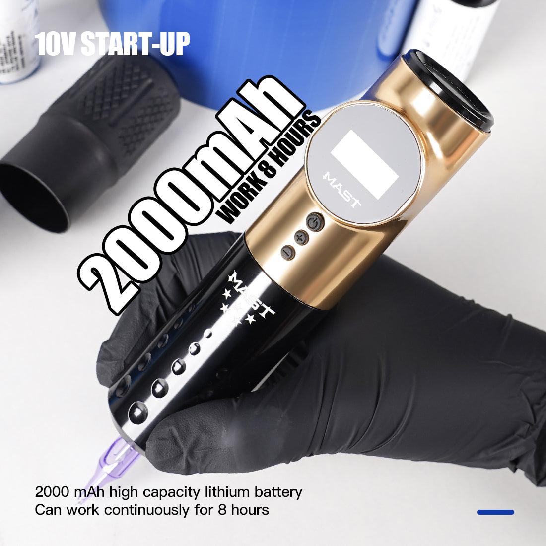 Mast Archer 5 Star Wireless Dotwork Tattoo Machine Pen 3.5mm Stroke - BVShop