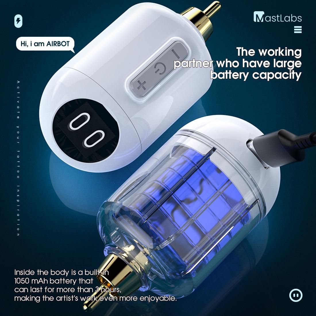 MastLabs Airbot Smart Wireless Battery White - BVShop
