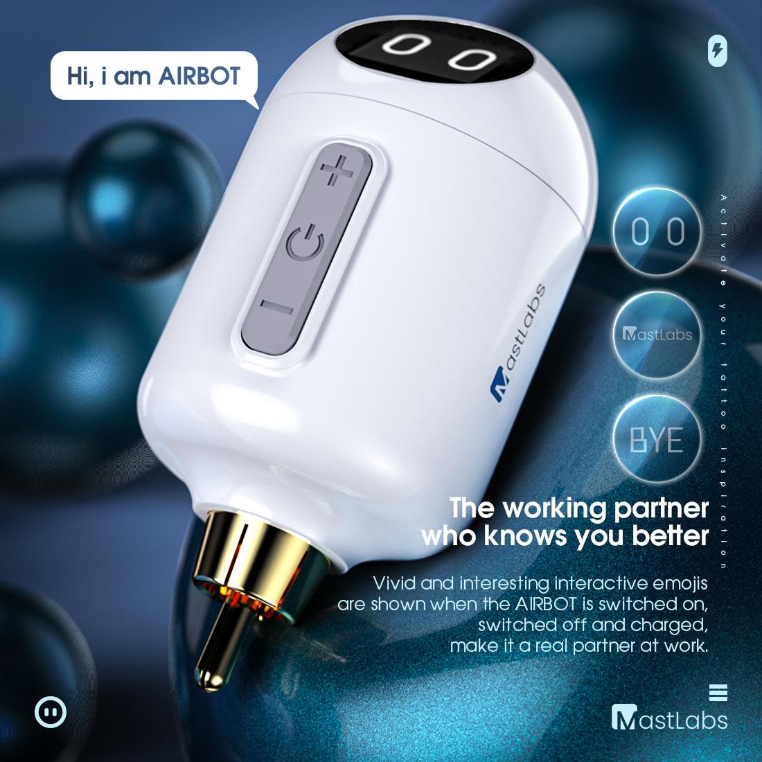 MastLabs Airbot Smart Wireless Battery White - BVShop