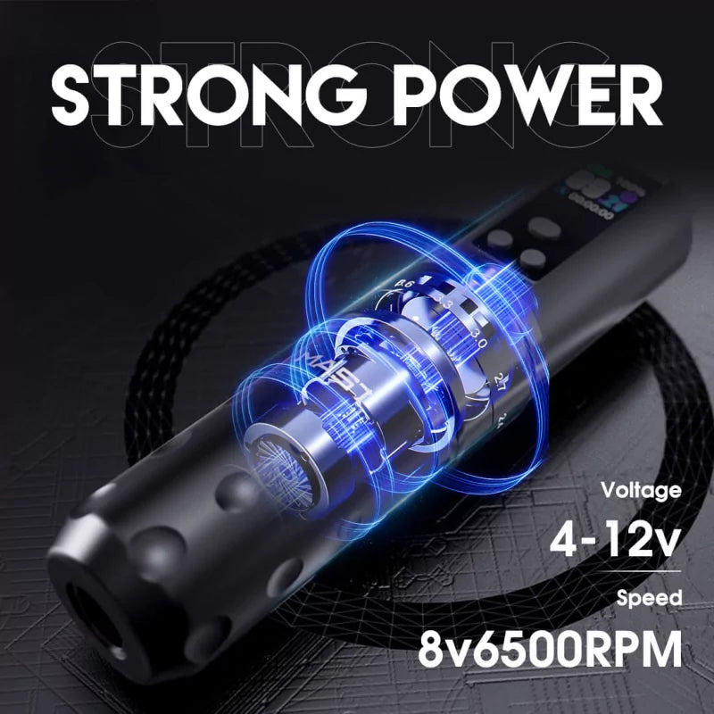 Mast Fold 2 Pro Belaidis Tatuiruočių Aparatas