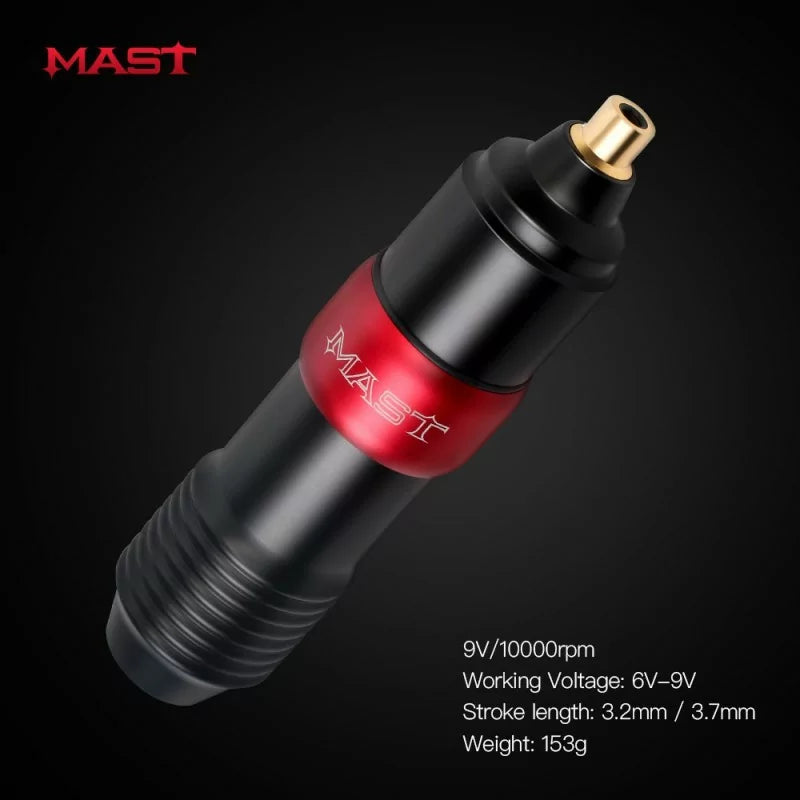 Mast Sai corded rotary tattoo machine in retail packaging