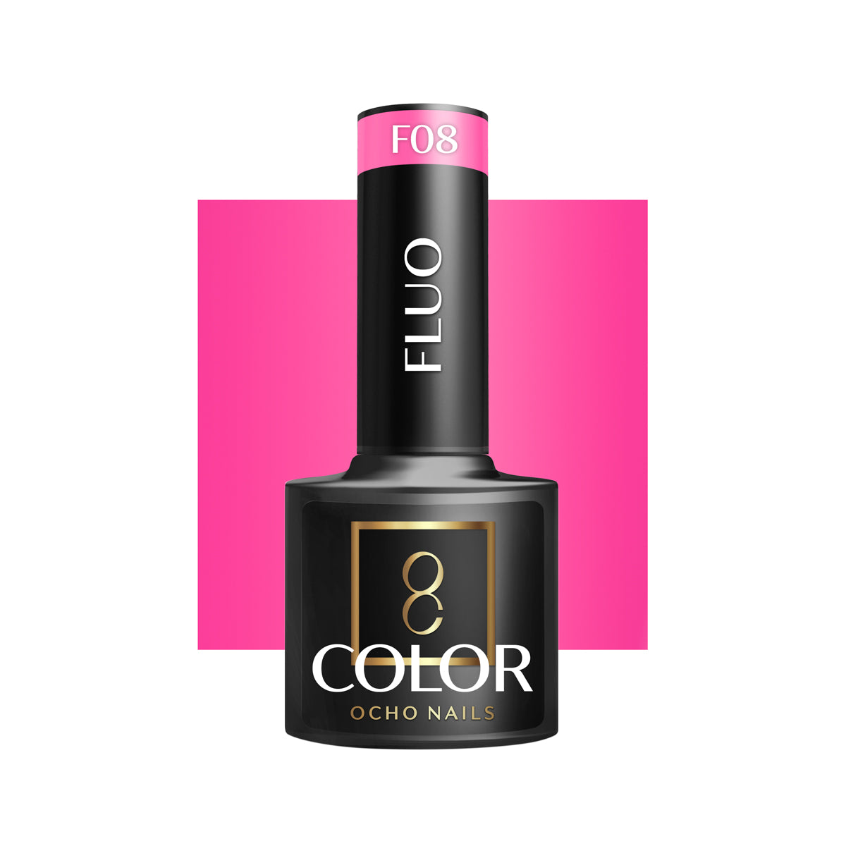 OCHO NAILS Hybrid nail polish fluo F08 -5 g - BVShop