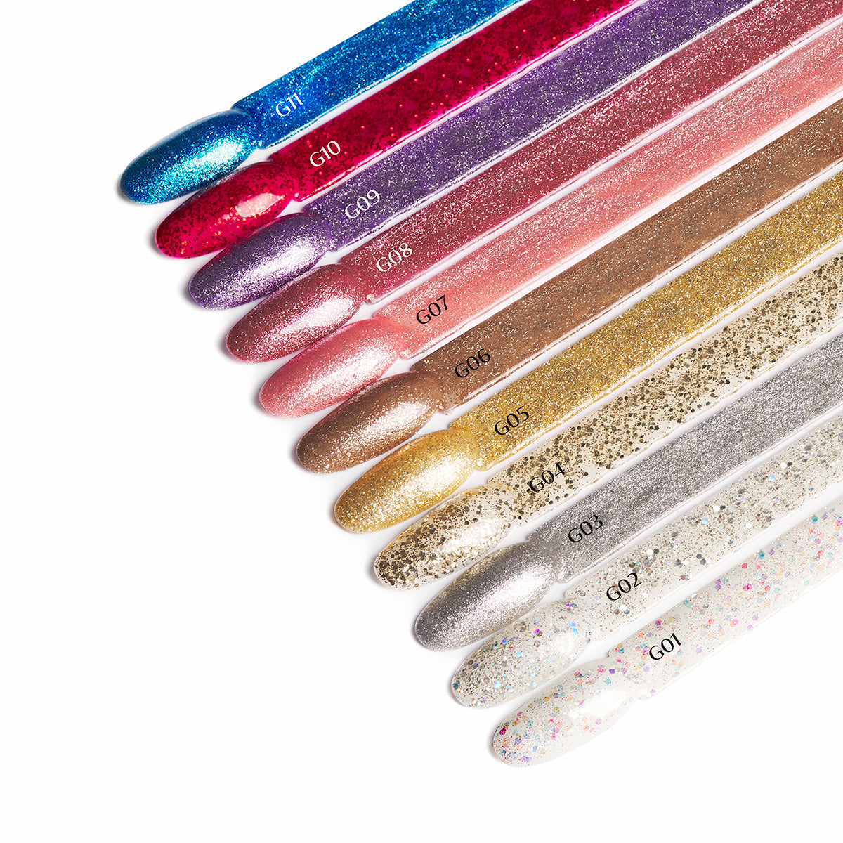 OCHO NAILS Hybrid nail polish glitter G15 -5 g - BVShop