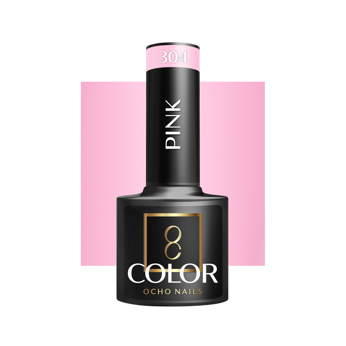 OCHO NAILS Hybrid nail polish pink 304 -5 g - BVShop