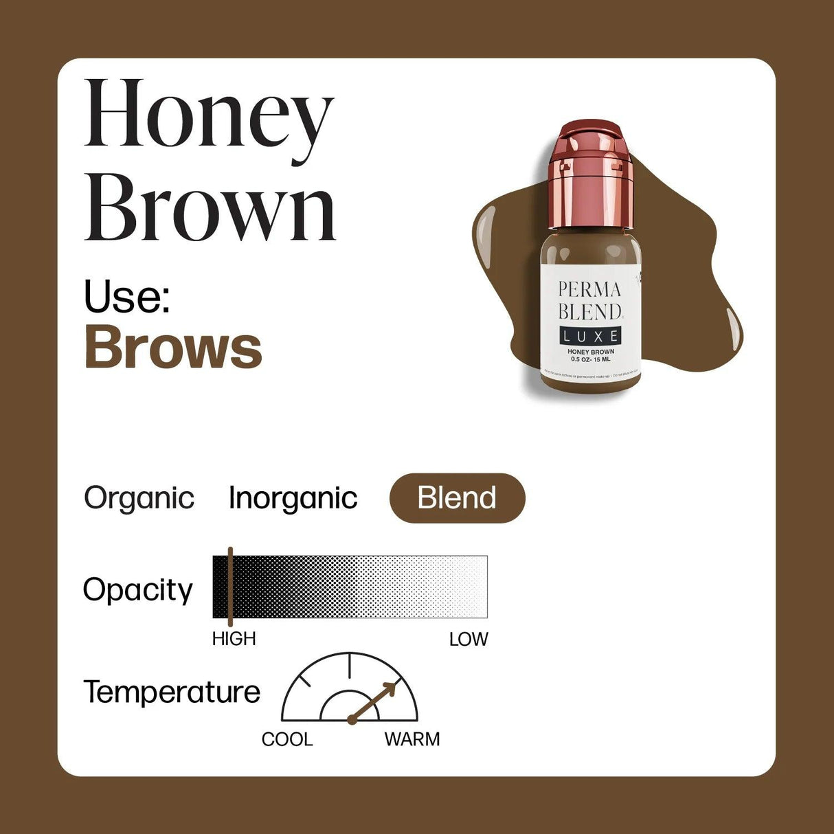 Perma Blend LUXE Honey Brown 15ml - BVShop