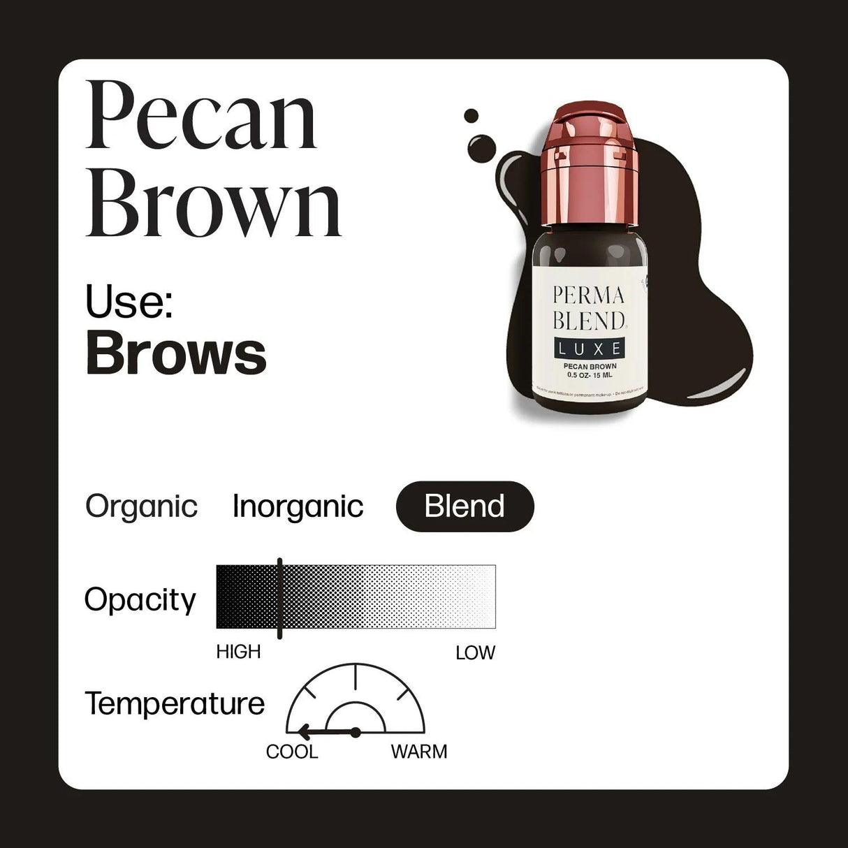 Perma Blend LUXE Pecan Brown 15ml - BVShop