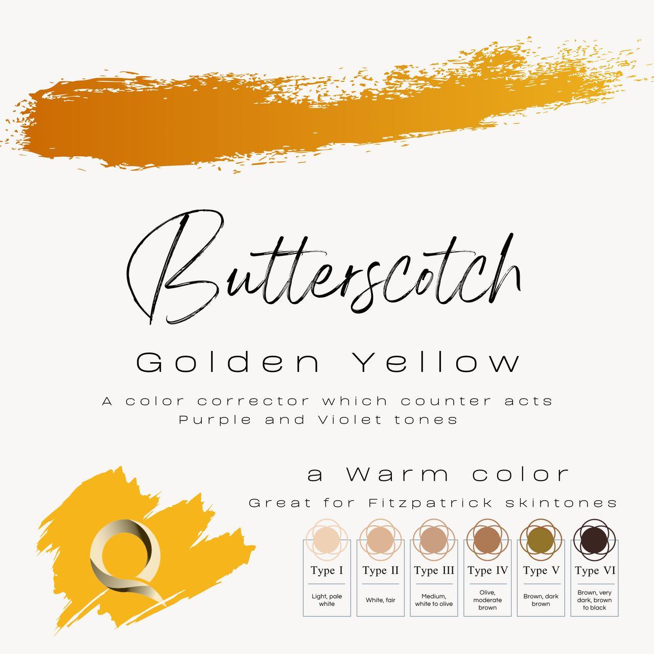 Quantum Platinum Label Butterscotch Pigments 15ml - BVShop