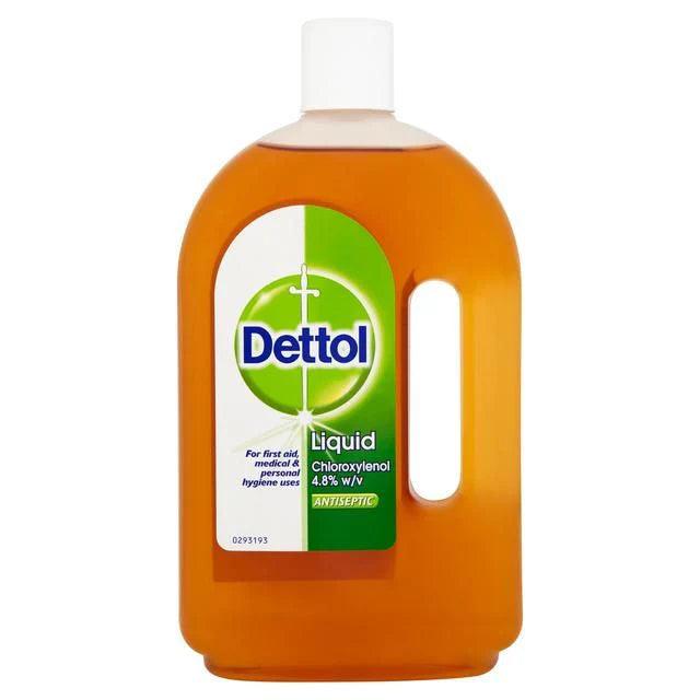 Dettol antiseptic and disinfectant 250/500/750ml - BVShop