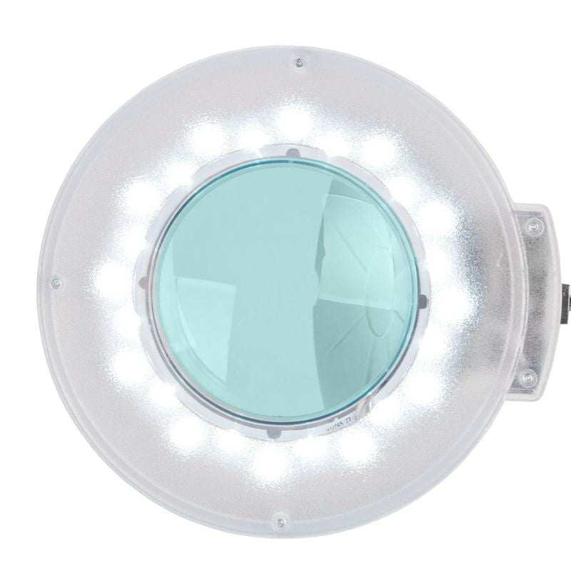 Set of armchair 210 + led magnifier lamp S5 + stool 302 - BVShop