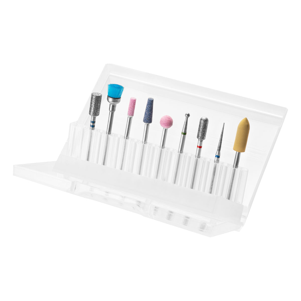 SET OF NAIL DRILL BITS MIX 9 PCS. - BVShop