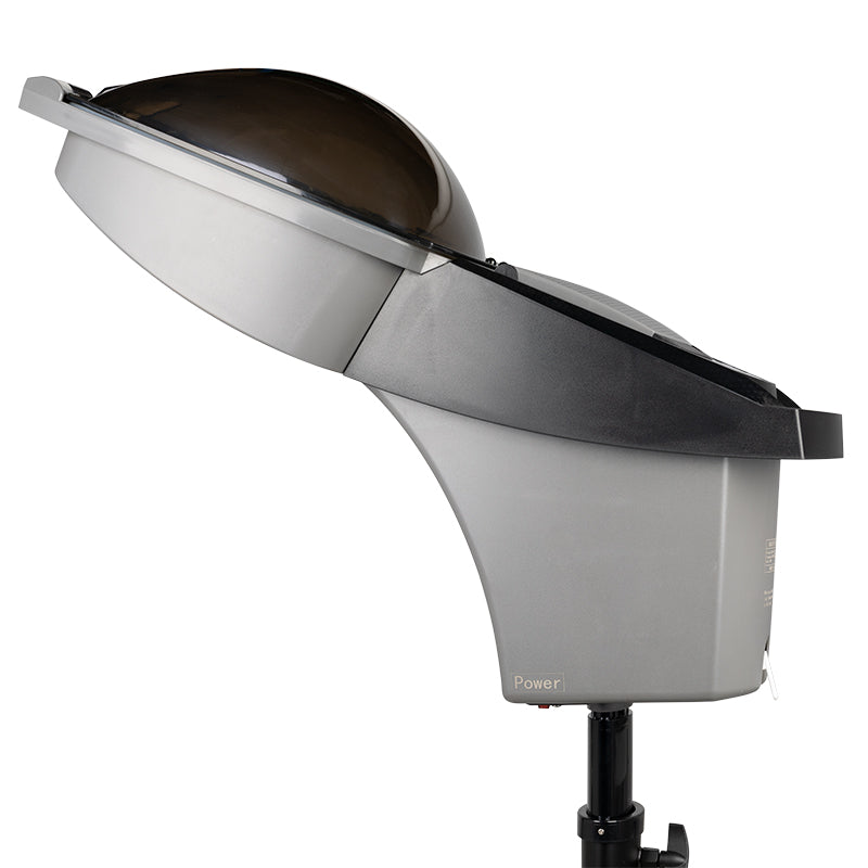 Silver standing hairdressing sauna with active ozone - BVShop