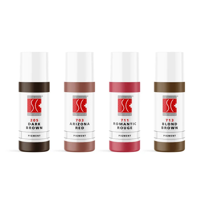 Swiss Color Bestseller Pigmentų Rinkinys 4 × 5ml