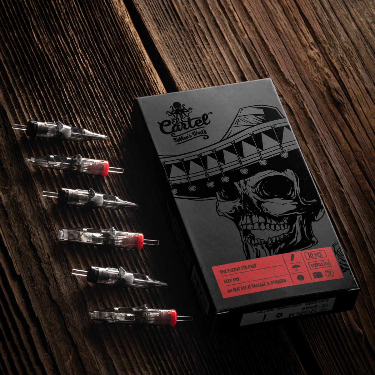 Tattoo Cartridge EL CARTEL V2 0.30 14RL Long taper 10pcs. - BVShop