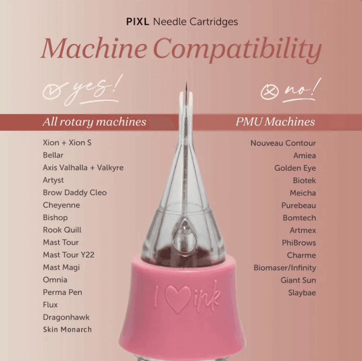 Tina Davies PIXL Shaped Curved Flat Cartridges - BVShop