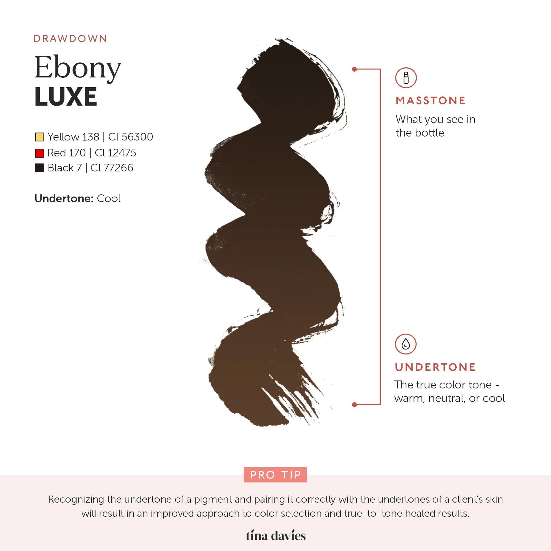 Tina Davies LUXE Ebony Pigments 15ml - BVShop