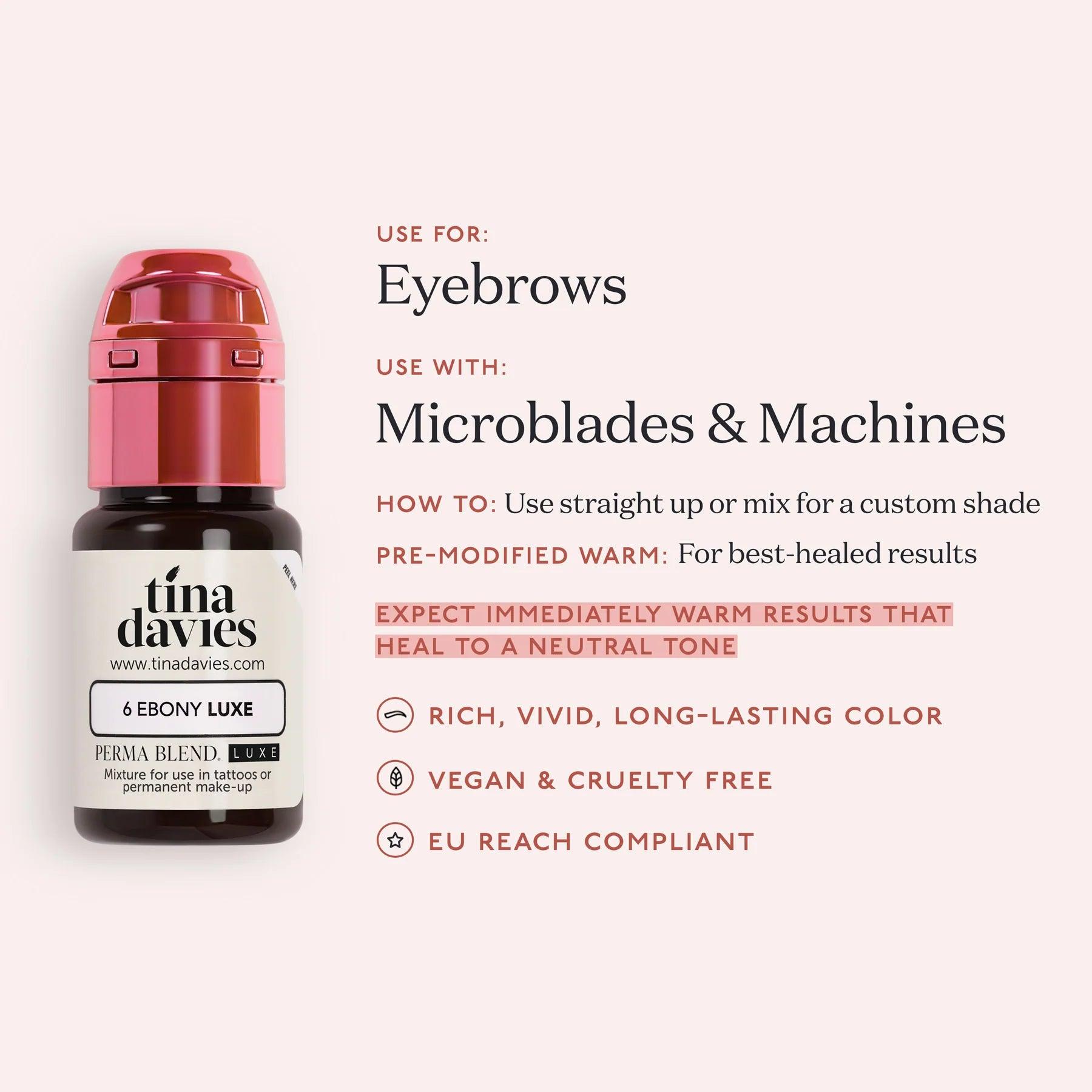 Tina Davies LUXE Ebony Pigments 15ml - BVShop