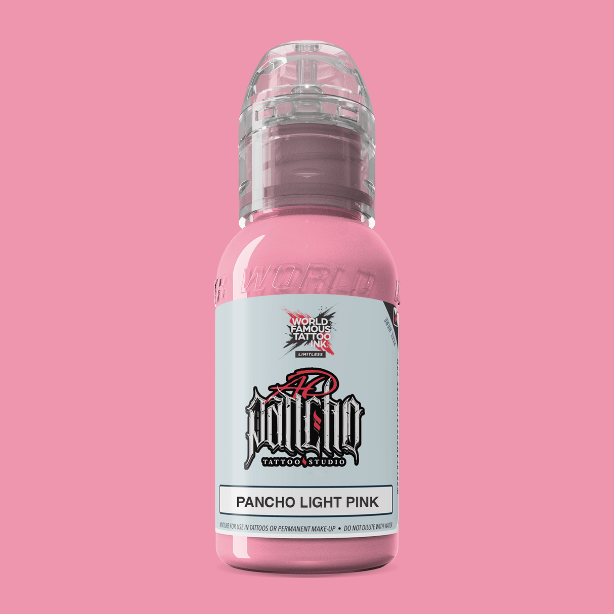 World Famous Tattoo Ink AD Pancho Light Pink 30ml - BVShop