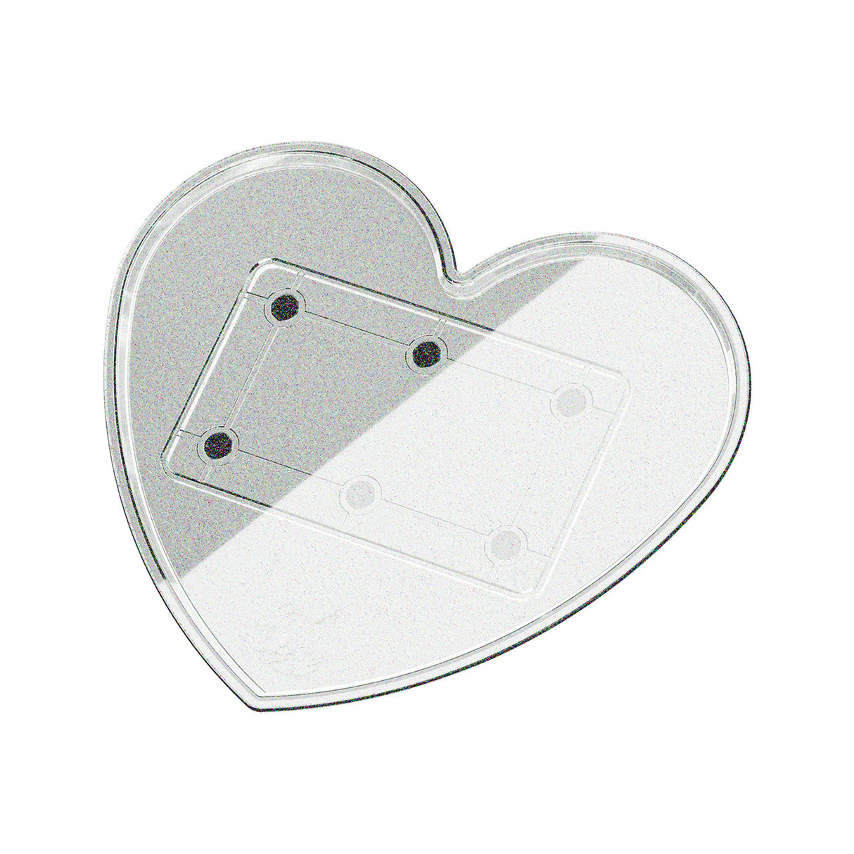 Ghost Heart Glitter Tray Top Lite Tray Base Full System - BVShop