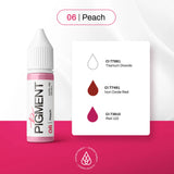 The Pigment 06 Peach Pigmentas (15ml)