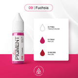 The Pigment 09 Fuchsia Pigmentas (15ml)