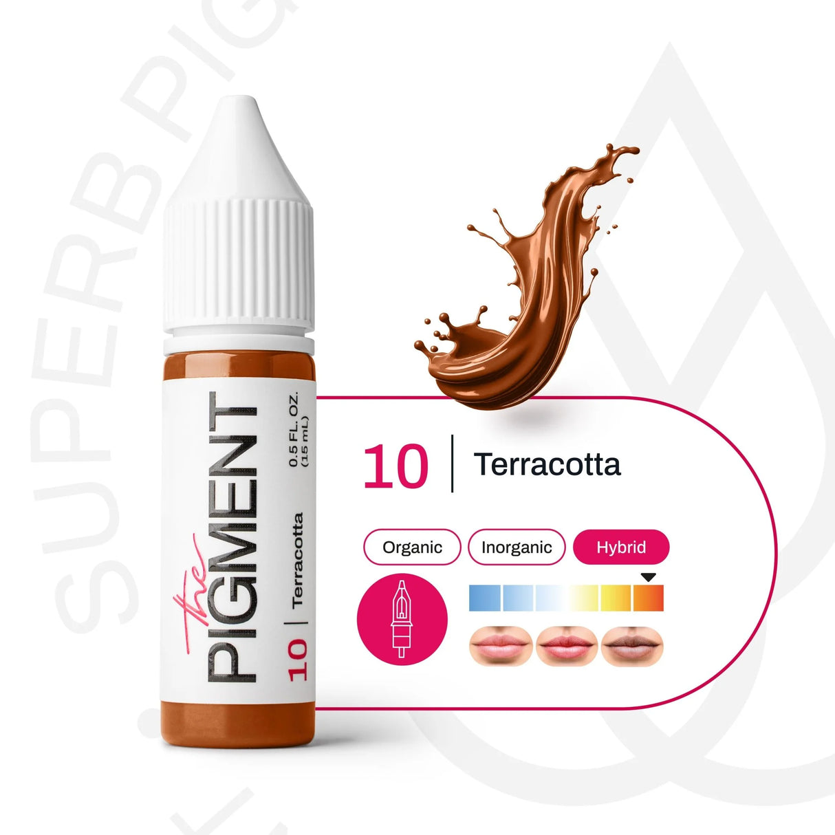 The Pigment 10 Terracotta Pigmentas (15ml)