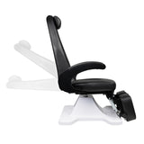 112 black hydraulic podiatry chair - BVShop
