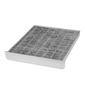 Black cassette filter for MOMO J29, J31, J02 dust absorber, used to trap dust and improve air quality.