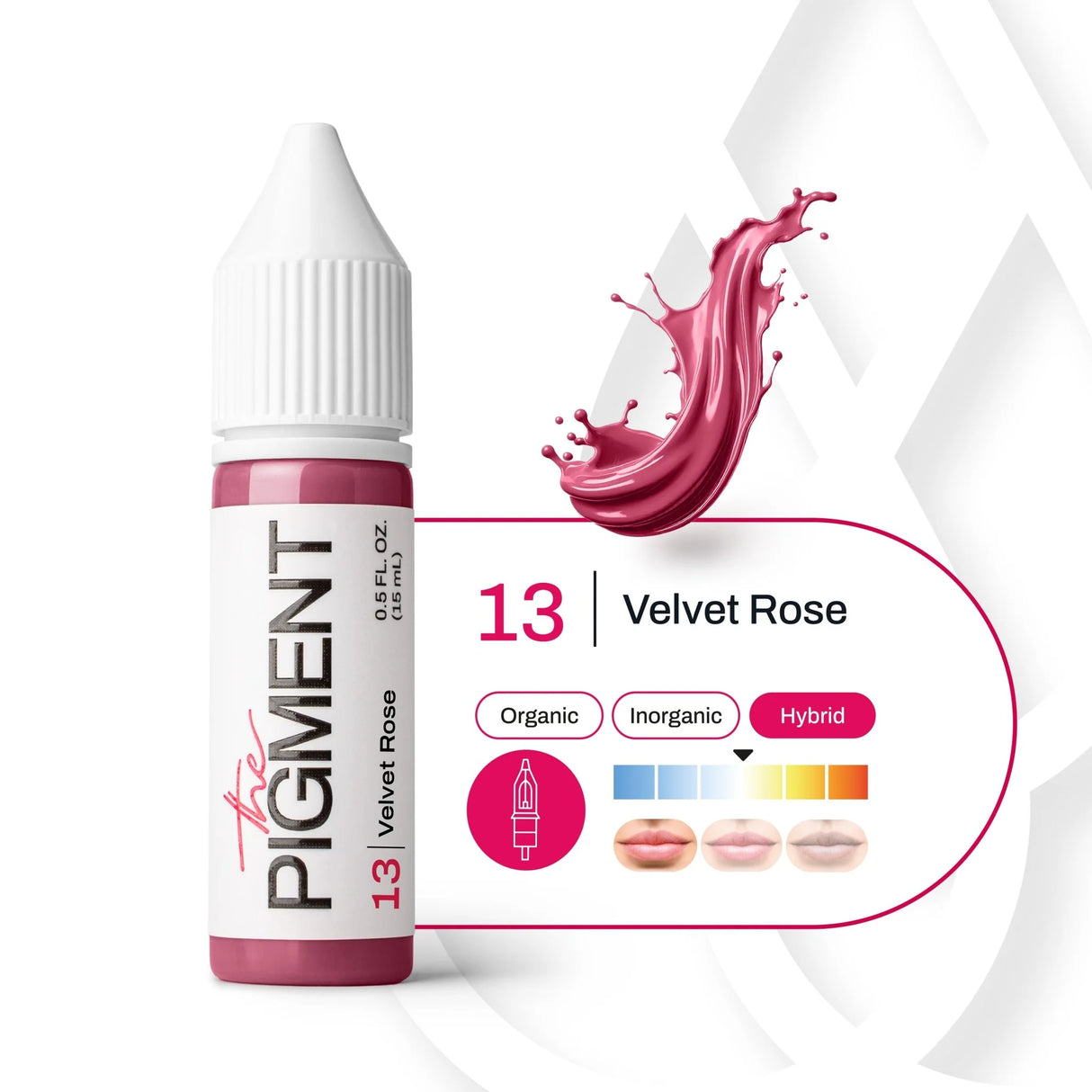 The Pigment 13 Velvet Rose Pigmentas (15ml)
