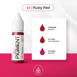 The Pigment 14 Rusty Red Pigmentas (15ml)