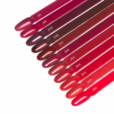 OCHO NAILS Hybrid nail polish red 211 -5 g - BVShop