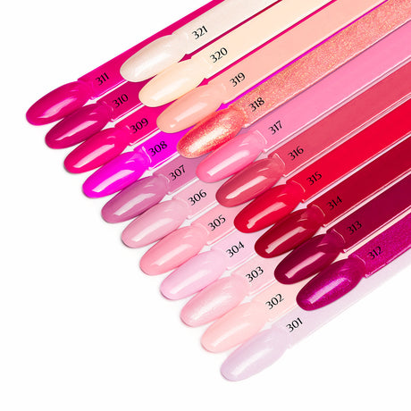 OCHO NAILS Hybrid nail polish pink 315 -5 g - BVShop