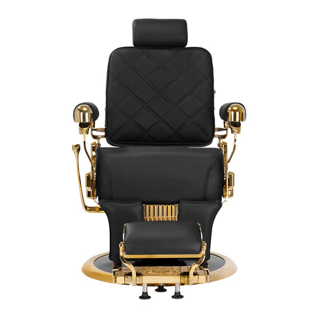 Barber chair Gabbiano Leonardo Gold Black - BVShop