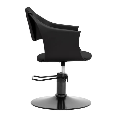 Hair System Halo noir hairdressing chair black - BVShop