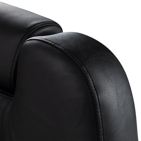 Hair System New York barber chair black gold - BVShop