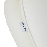 Illuminated foot controls integrated into the Sillon Cloud chair base